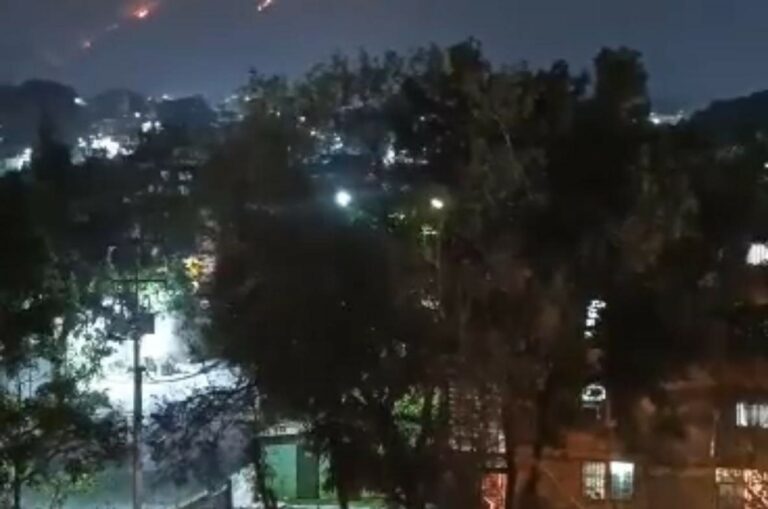 Reportan un incendio forestal en La Victoria este lunes #15Abr (+Video)
