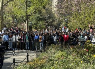 Migrantes tomaron el ayuntamiento de Nueva York para denunciar desigualdades raciales