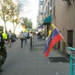 Venezolanos se fueron a los golpes en calle de Nueva York (+VIDEO)