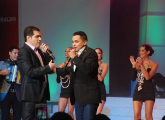Jorge Celedón y Peter Manjarrés le cantan a Venezuela