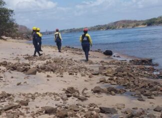 Continua búsqueda de ciclista que cayó al río mientras era atacado por avispas (+FOTOS)