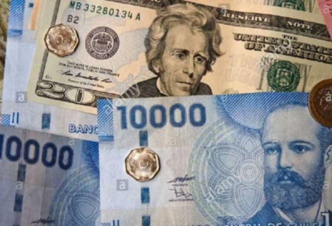 Así se cotiza el peso chileno frente al dólar este #29Abr