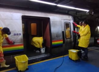 Inician plan de mantenimiento a la línea 3 del Metro de Caracas (+Fotos)
