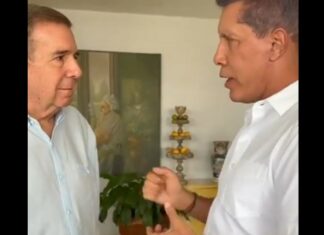 Edmundo González se reunió con Henri Falcón (+Video)
