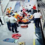 Rescatan a mujer que se lanzó a los rieles del Metro de Caracas