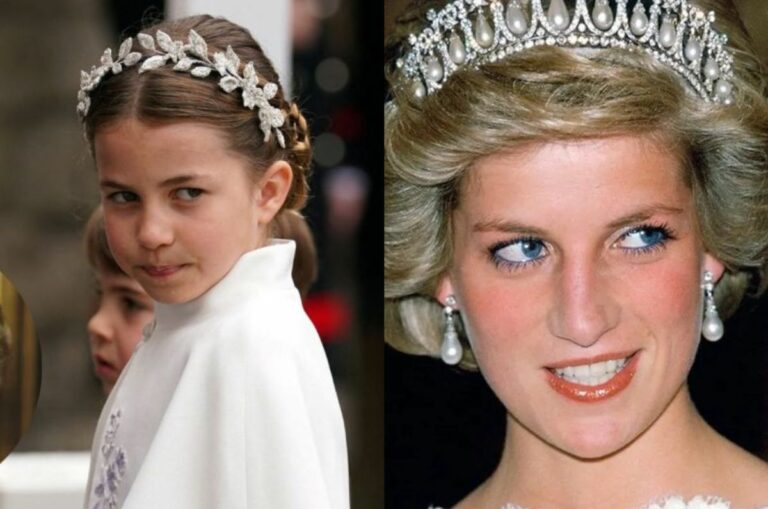 El gran parecido entre la princesa Charlotte y Diana Spencer (+Fotos)