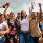 AHORA: María Corina Machado llega al estado Amazonas (FOTO)