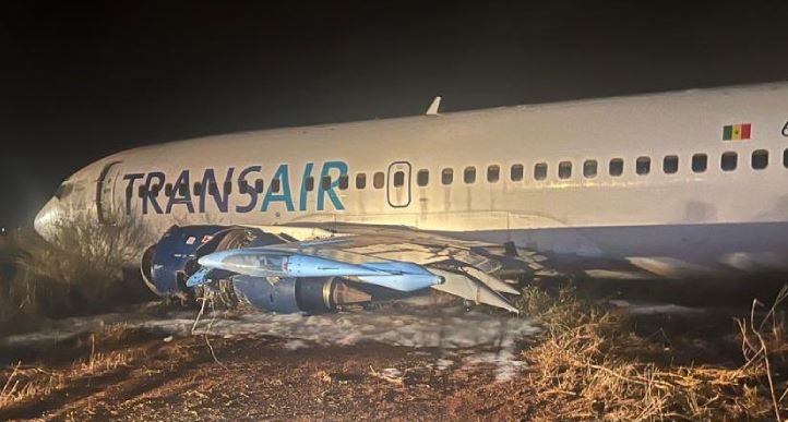 Senegal| Avión se sale de la pista y deja al menos 11 heridos
