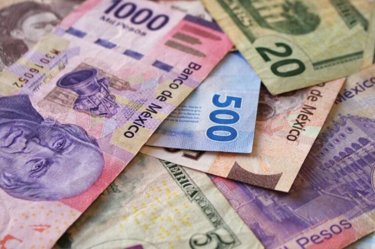 Así se cotiza el peso mexicano frente al dólar este #14May