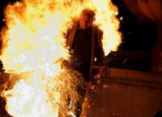 Houston | Hombre prendió fuego a su esposa y terminó atrapado entre las llamas