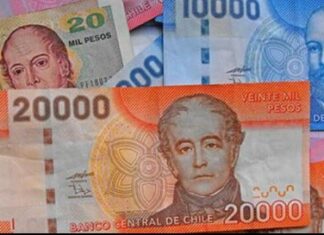 Así se cotiza el peso chileno frente al dólar este #7May