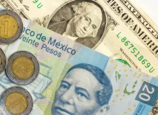 Así se cotiza el peso mexicano frente al dólar este #7May