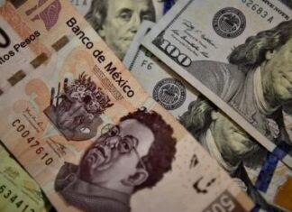 Así se cotiza el peso mexicano frente al dólar este #8May