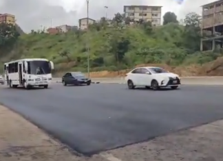 Habilitan todo el paso vehicular en la ARC de Maracay a Caracas