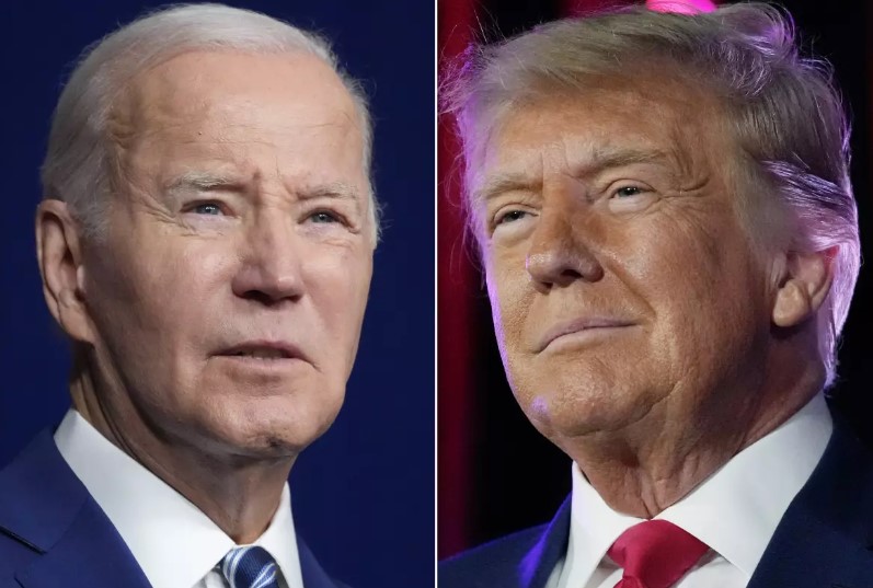 Así se burló Trump de los lapsus de Biden