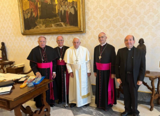 Papa Francisco recibe a la Presidencia de la Conferencia Episcopal Venezolana