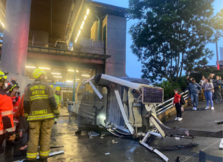 Confirman un fallecido tras caída de cabina del Metrocable de Medellín (+Video)