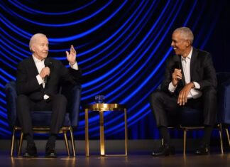 Los Ángeles | Biden recauda miles de dólares junto a Obama