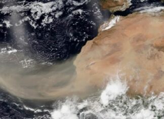 Nube de polvo del Sahara se aproxima a Venezuela