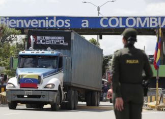 Sepa cuántos vehículos de carga cruzan al mes por el puente Simón Bolívar