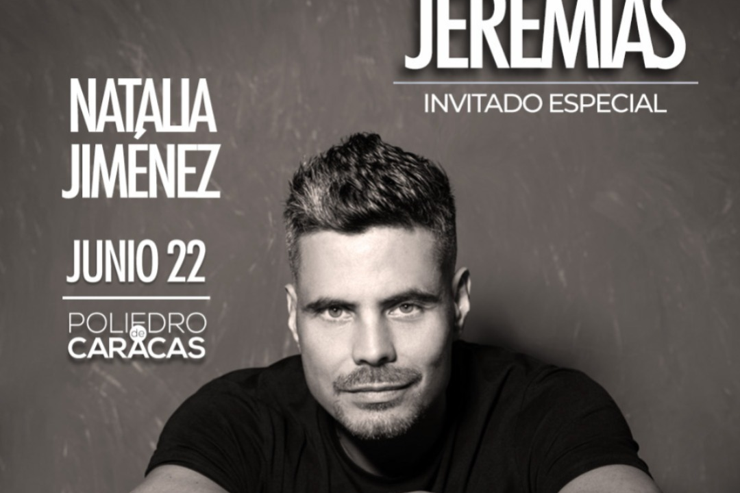 Jeremías será el artista invitado en el cierre de Natalia Jiménez