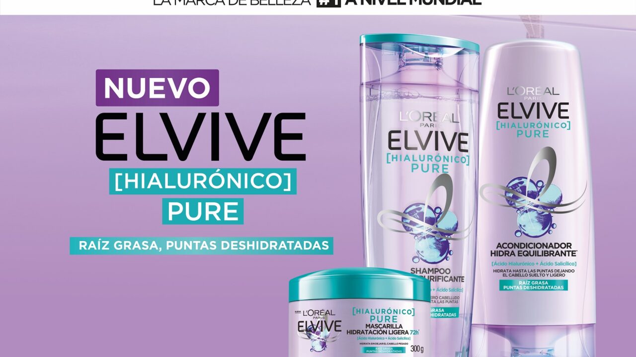 L’Oréal Paris presenta el nuevo Elvive Hialurónico Pure