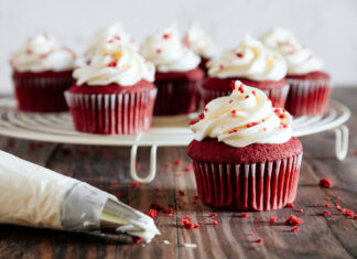 Cupcakes red velvet: postre más popular de Estados Unidos