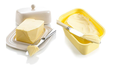 ¿Mantequilla o margarina? Sepa cuál es más saludable