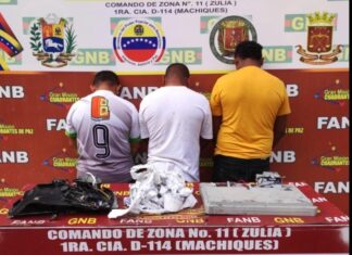 Tres sujetos detenidos en el Zulia por actos vandálicos y quemar una máquina electoral (+Detalles)