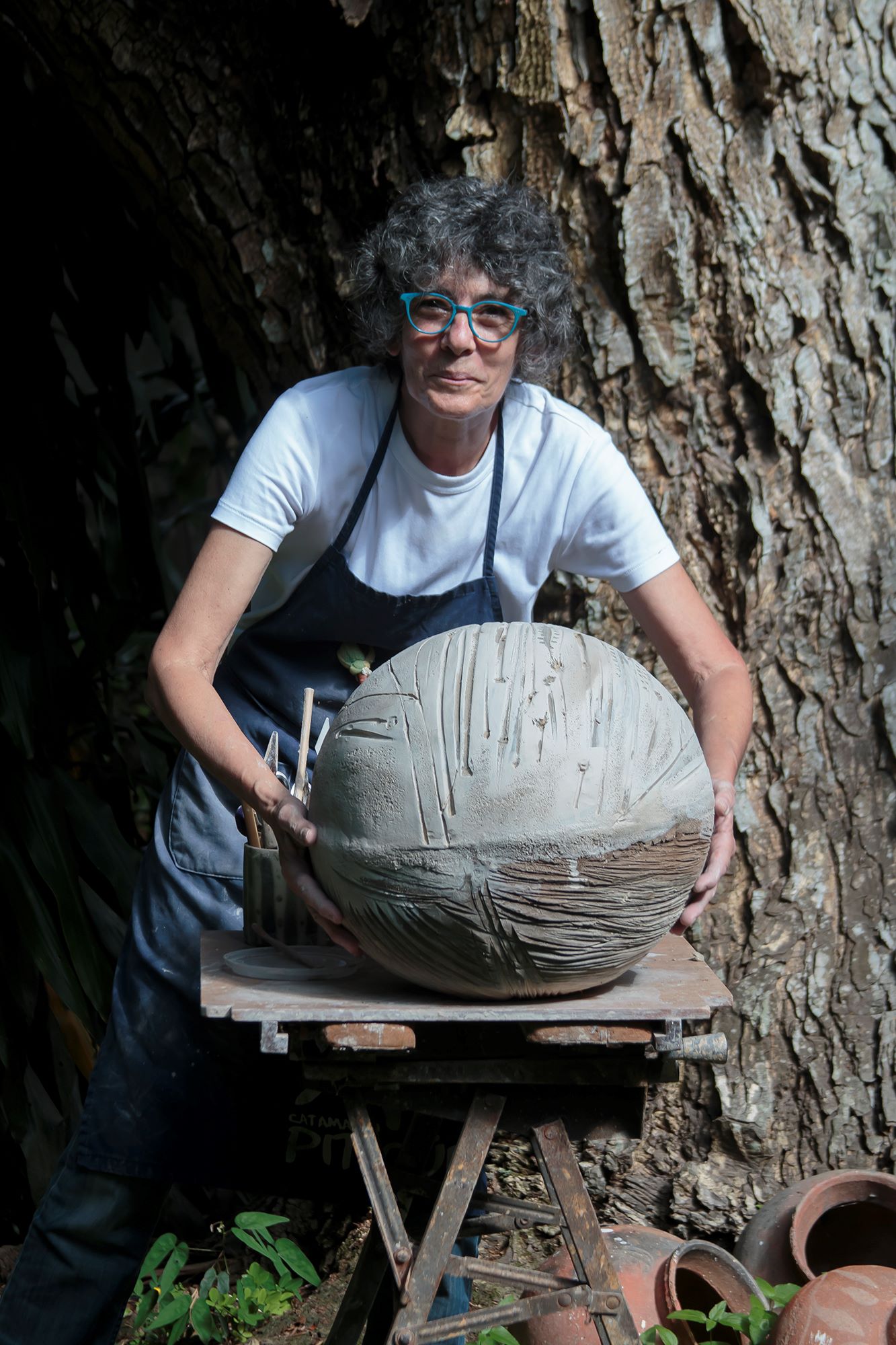 Ceramista venezolana Eugenia Montes exhibe su trabajo en la Galería Blasini