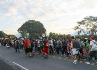 Cerca de 1.500 migrantes llegarán en caravana a la frontera entre México y EEUU