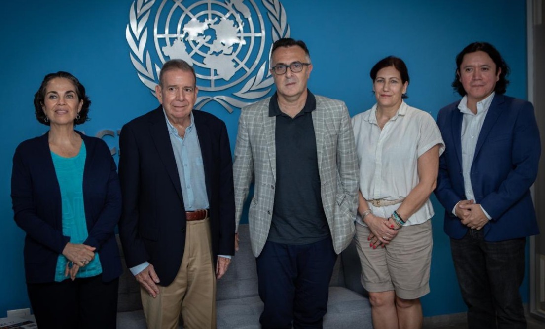 Edmundo González recibe a panel de expertos electorales de la ONU (+Detalles)