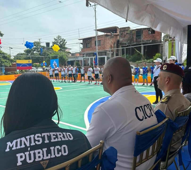 Cicpc recupera cancha deportiva en zona de la frontera