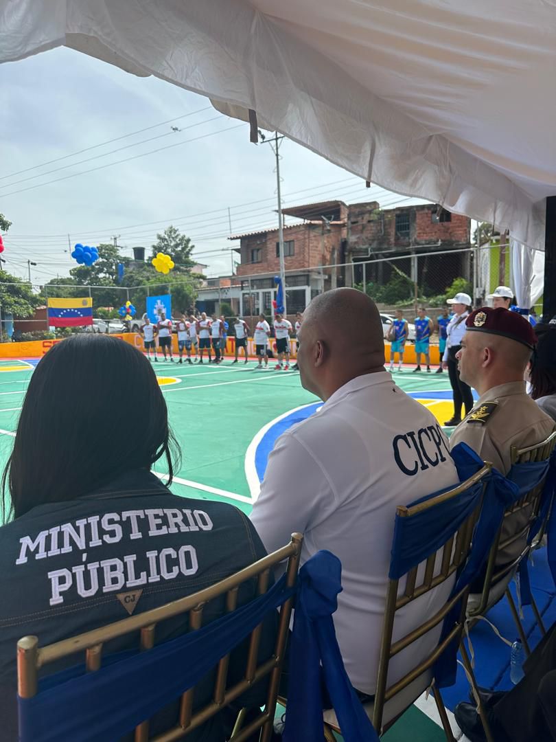 Cicpc recupera cancha deportiva en zona de la frontera