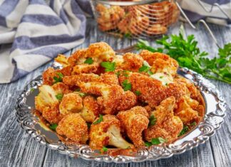 Coliflor rebozada, una preparación crujiente y deliciosa