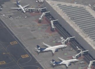 Aerolíneas estadounidenses reanudan vuelos tras falla tecnológica