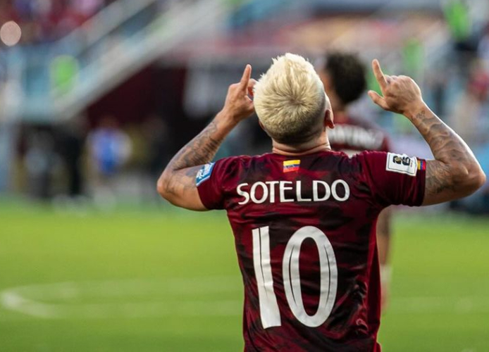 Soteldo tomó un breve descanso en La Guaira tras regresar de la Copa América (+VIDEO)