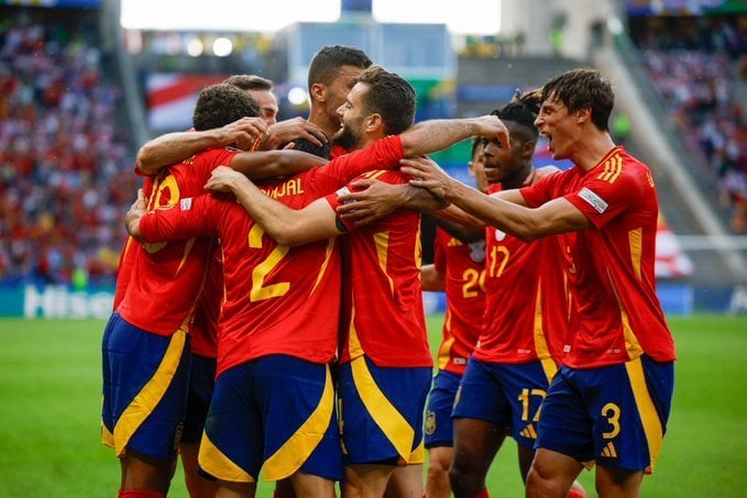 Así recibió la familia real española a La Roja tras ganar la Eurocopa (+Fotos)