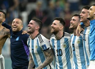 La selección argentina lució una exclusiva marca de ropa italiana en EEUU