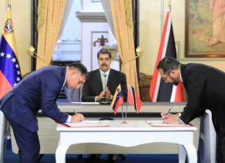 Venezuela firma acuerdo energético con Trinidad y Tobago (+Detalles)