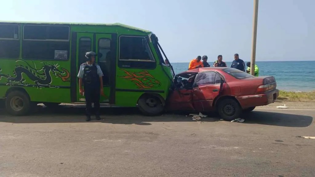 Accidente de tránsito deja un muerto y varios heridos en Naiguatá