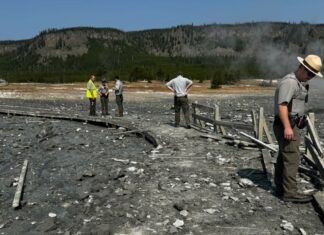 Explosión hidrotermal causó pánico en el parque Yellowstone (+Video)
