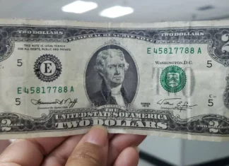 EEUU | Así es el billete de $2 que vale $150.000 dólares