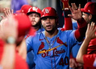 Willson Contreras lloró por Venezuela durante juego con los Cardenales de San Luis