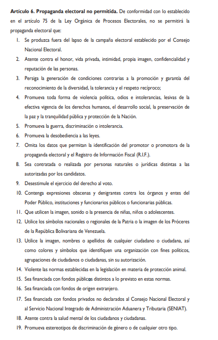 Publican Gaceta Electoral que regula campaña y propaganda para este #28Jul