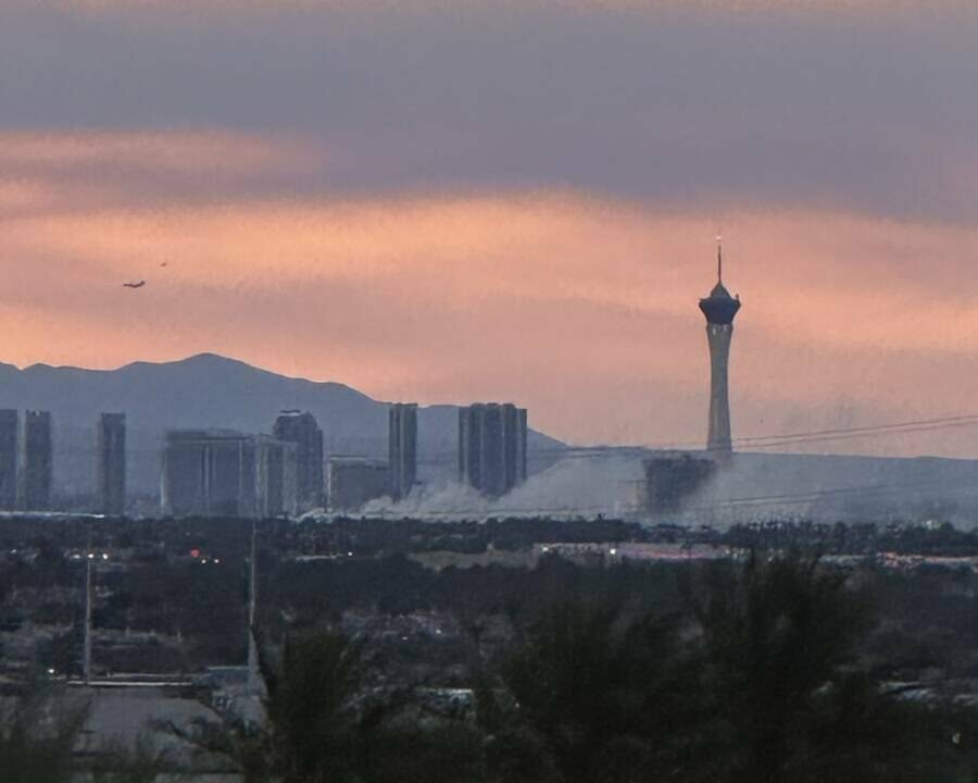 EEUU | Un fallecido tras voraz incendio en edificio de Las Vegas