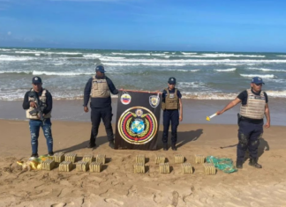 PNB localiza alijo de marihuana en playa de Falcón