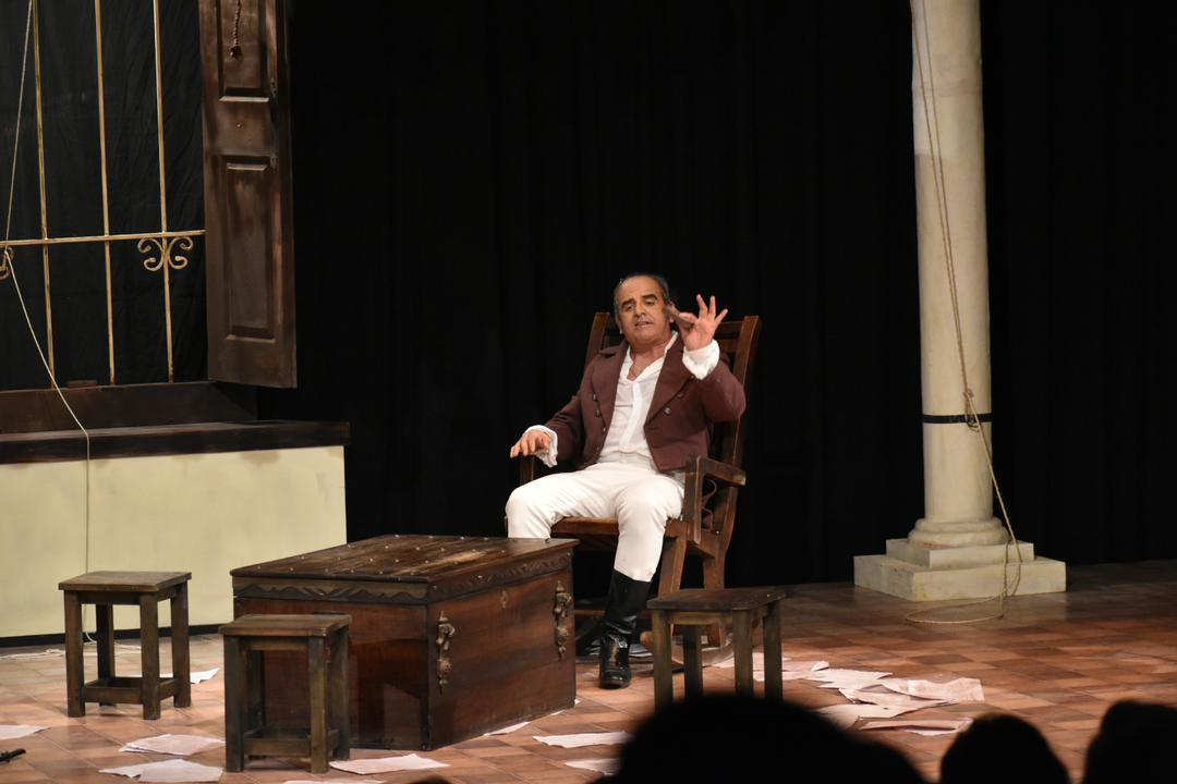 “Mi último delirio: Simón Bolívar” regresa por dos semanas al Teatro Trasnocho