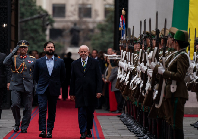 Desde Chile, Lula da Silva pide 