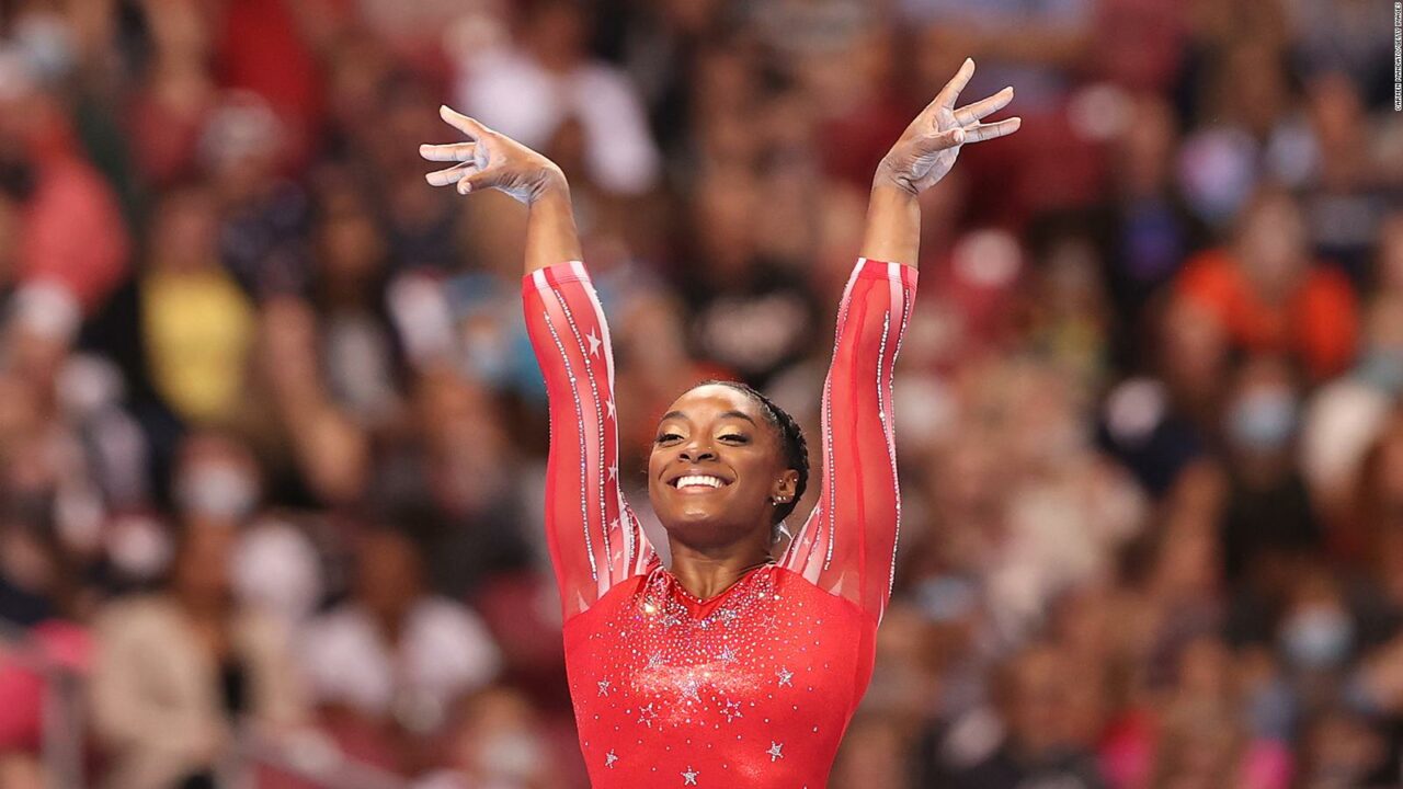 ¿La campeona olímpica en gimnasia Simone Biles estaría embarazada?